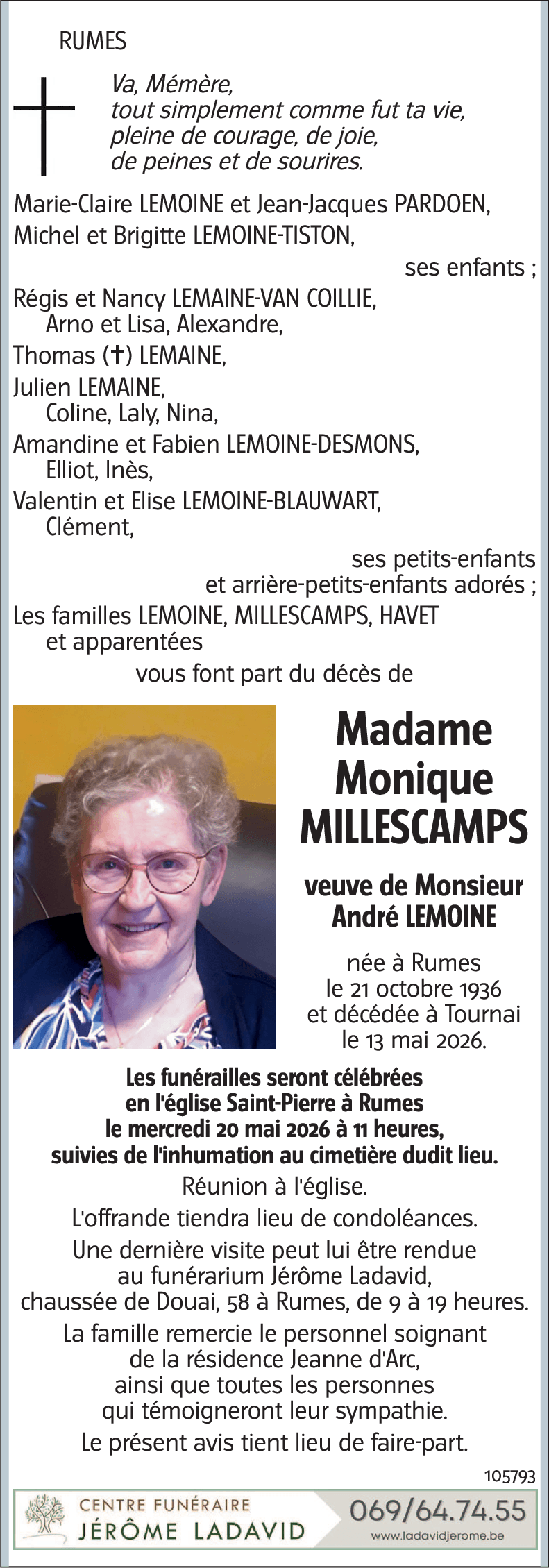 Monique MILLESCAMPS
