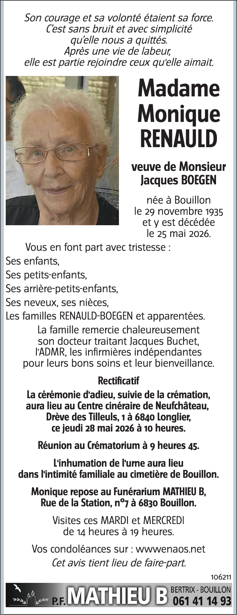Monique RENAULD