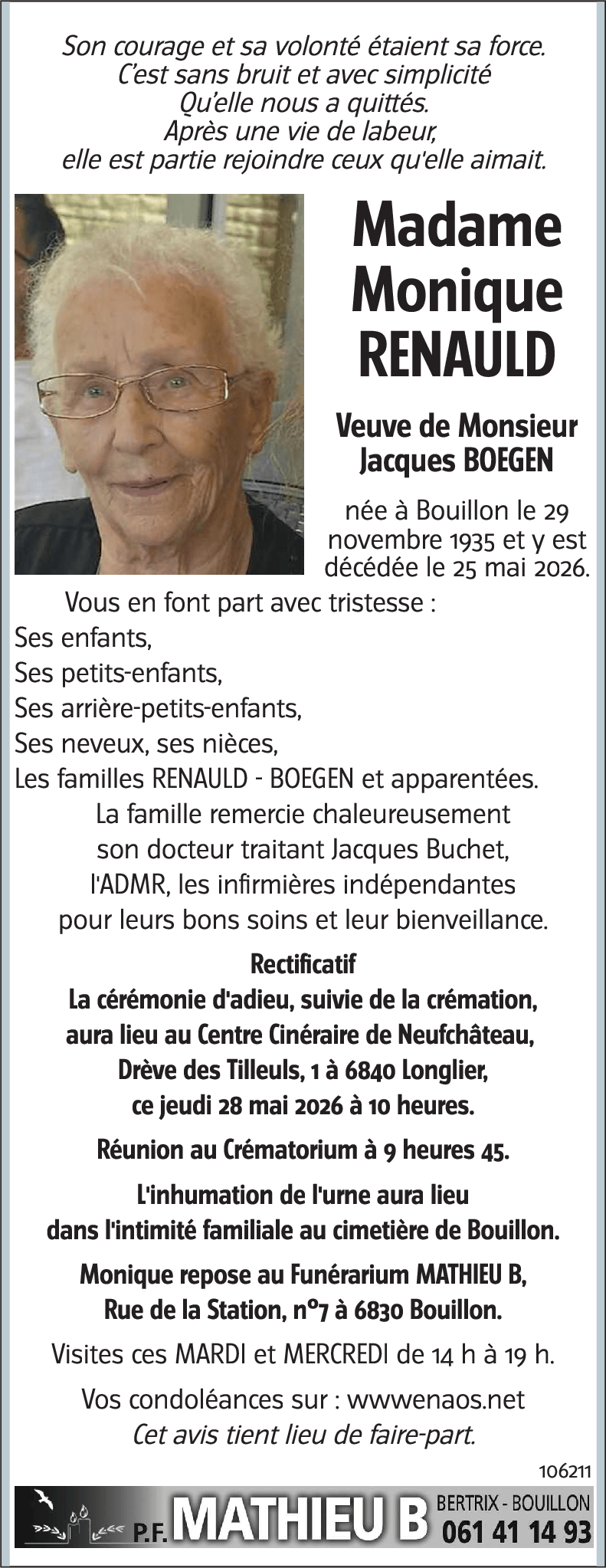 Monique RENAULD