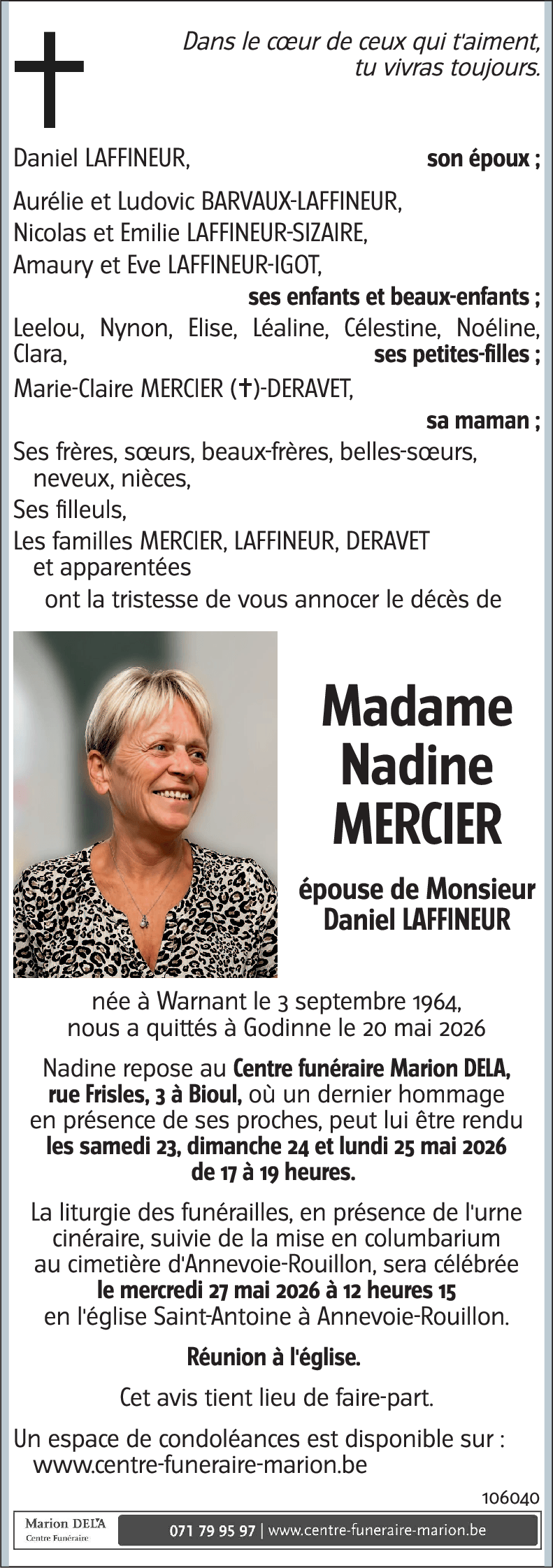 Nadine MERCIER