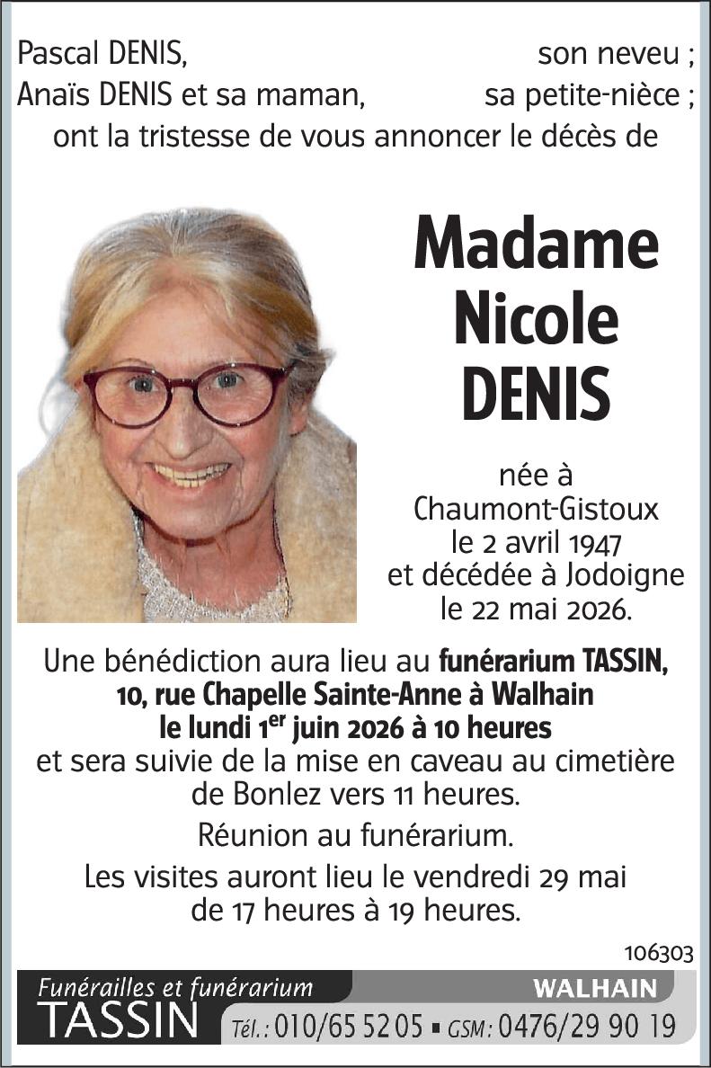 Nicole DENIS
