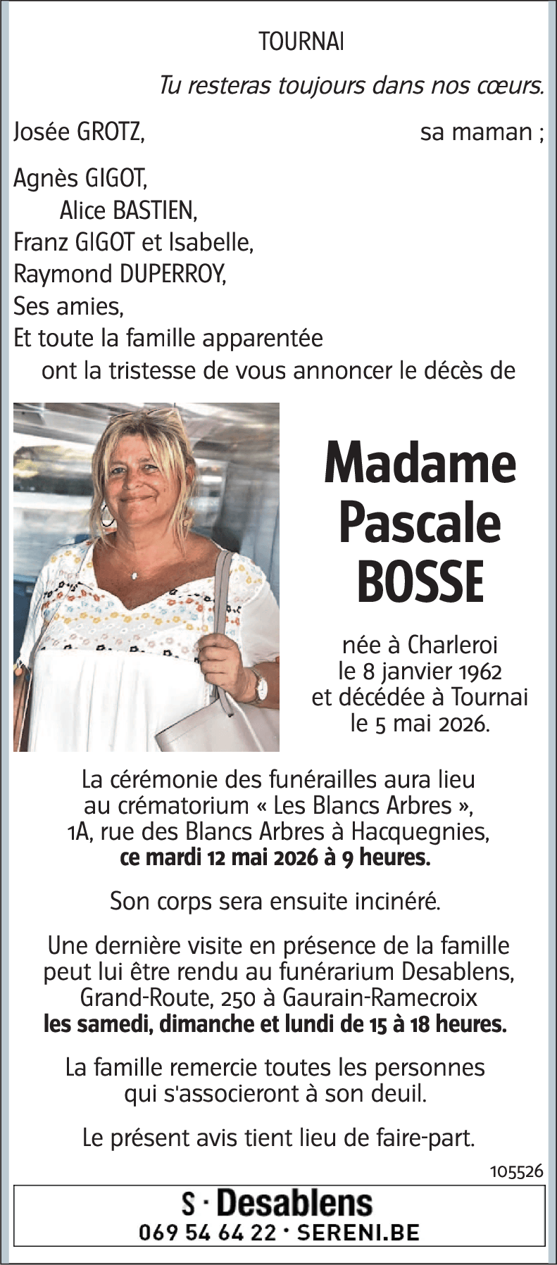 Pascale BOSSE