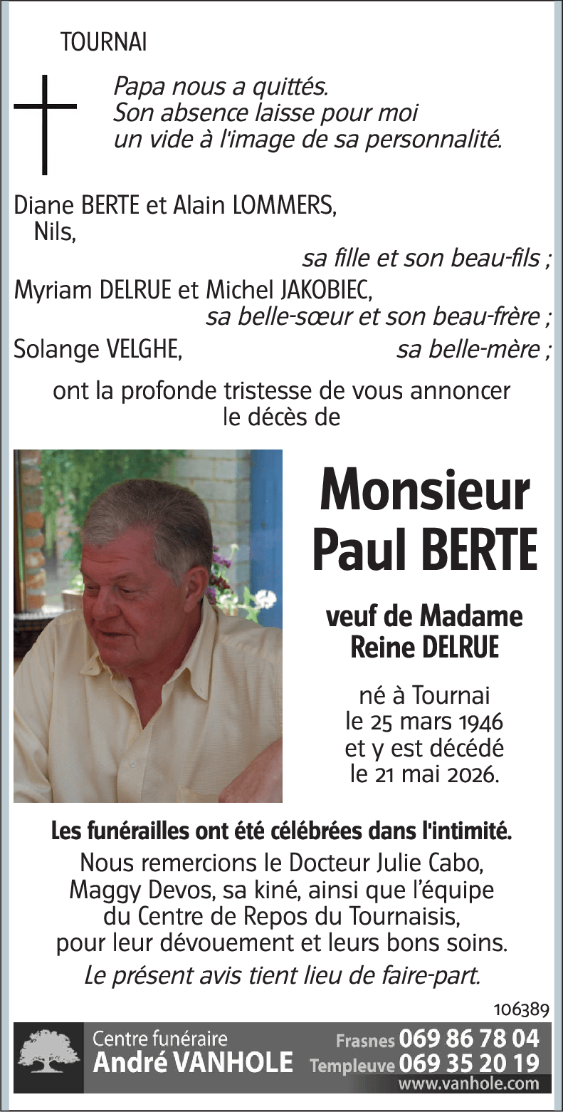 Paul BERTE