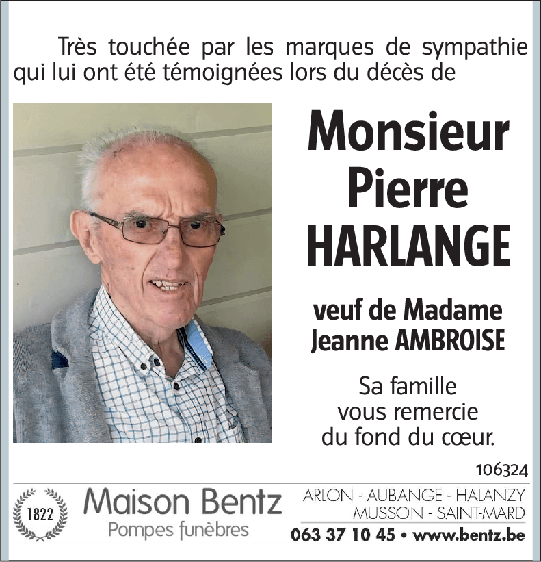 Pierre HARLANGE
