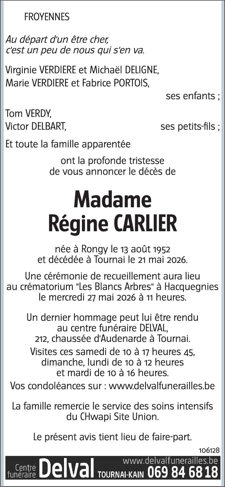 Régine CARLIER