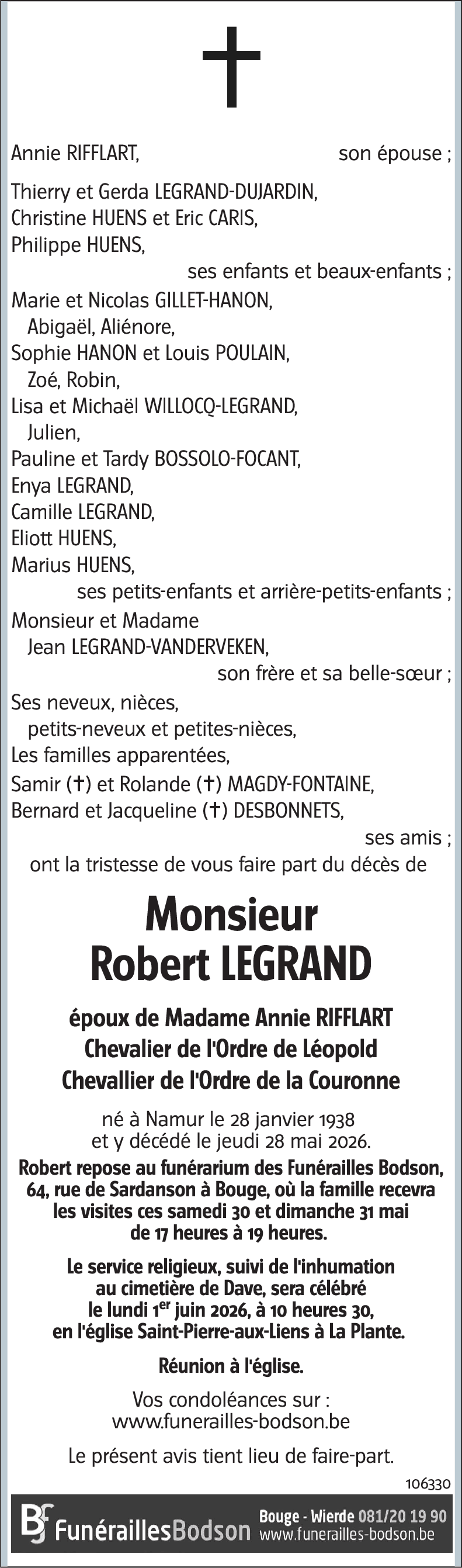 Robert LEGRAND