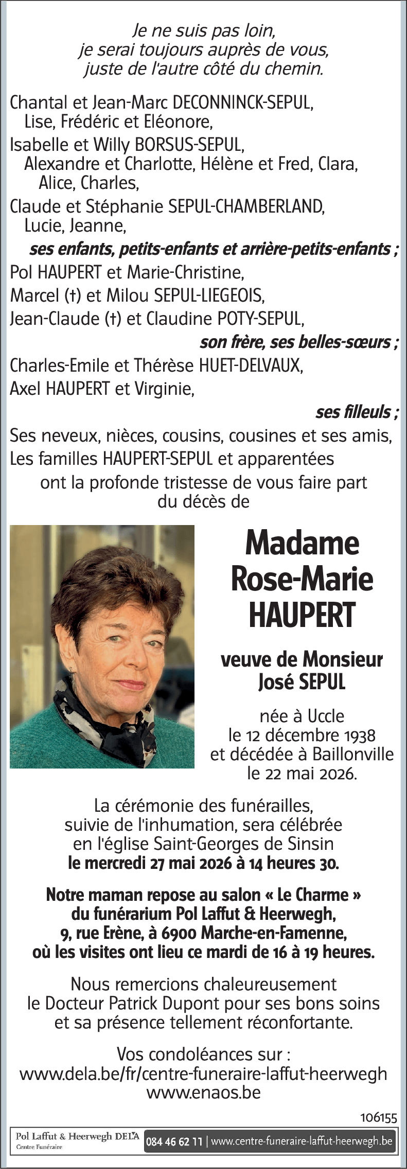 Rose-Marie HAUPERT