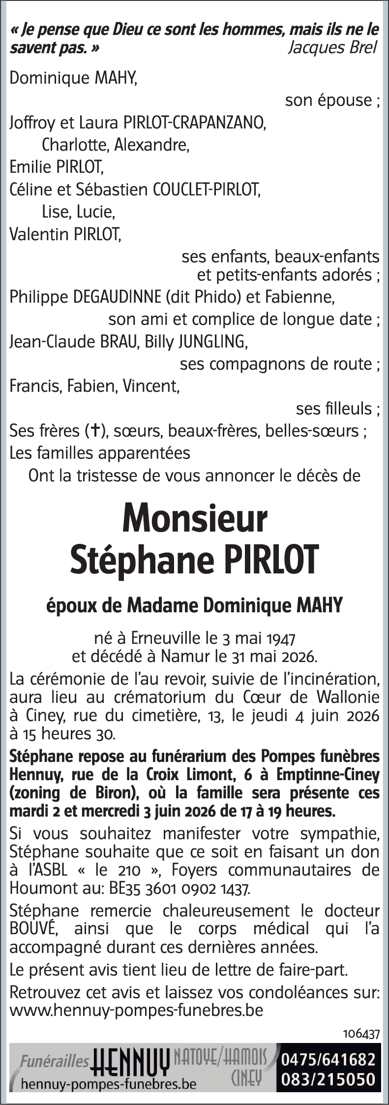 Stéphane PIRLOT