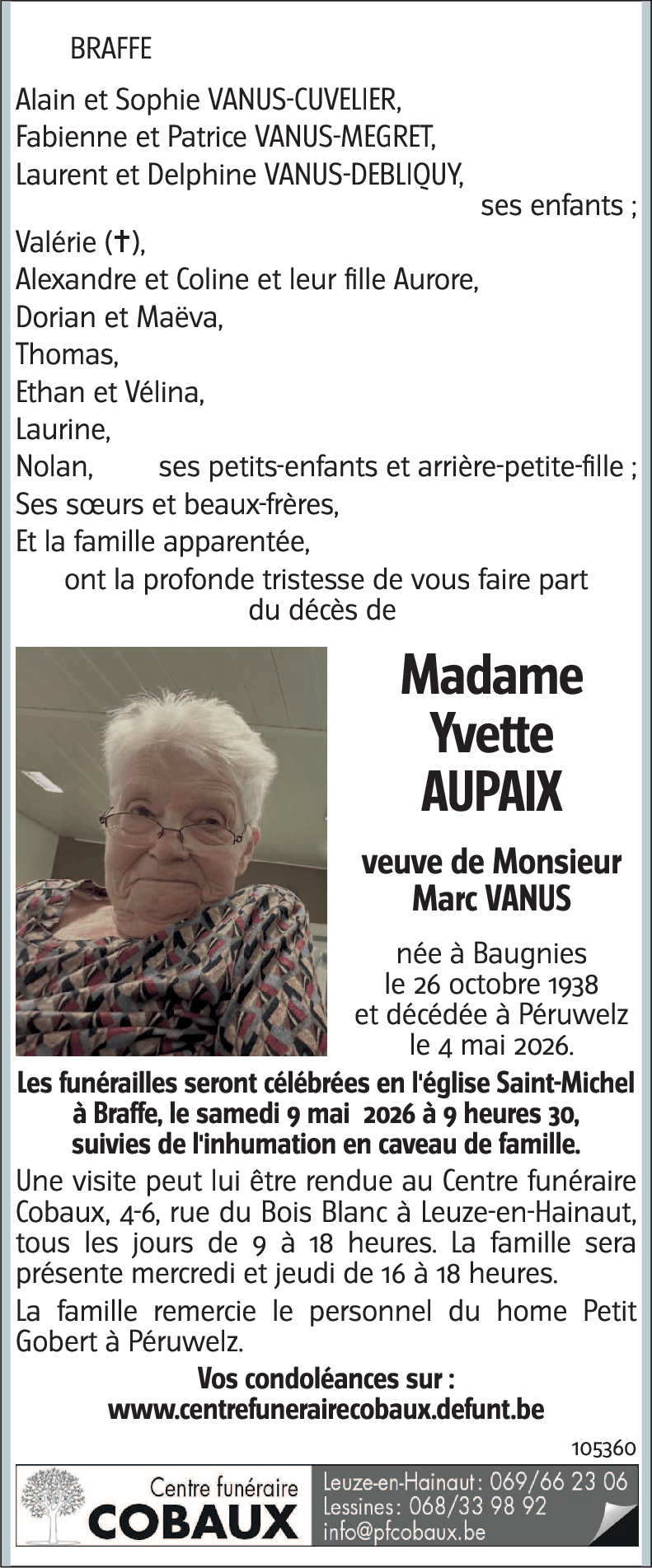 Yvette AUPAIX