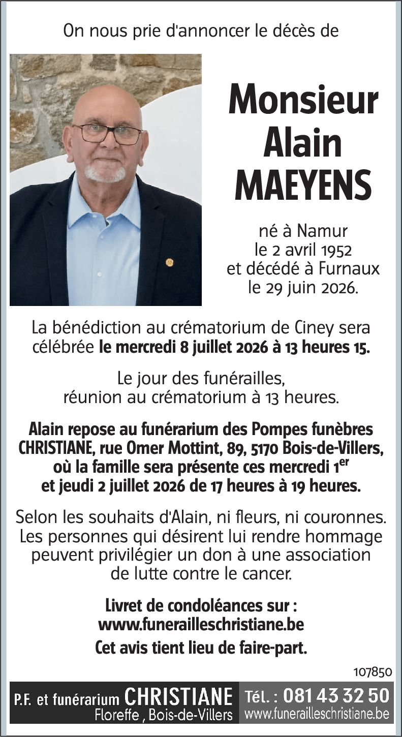 Alain MAEYENS