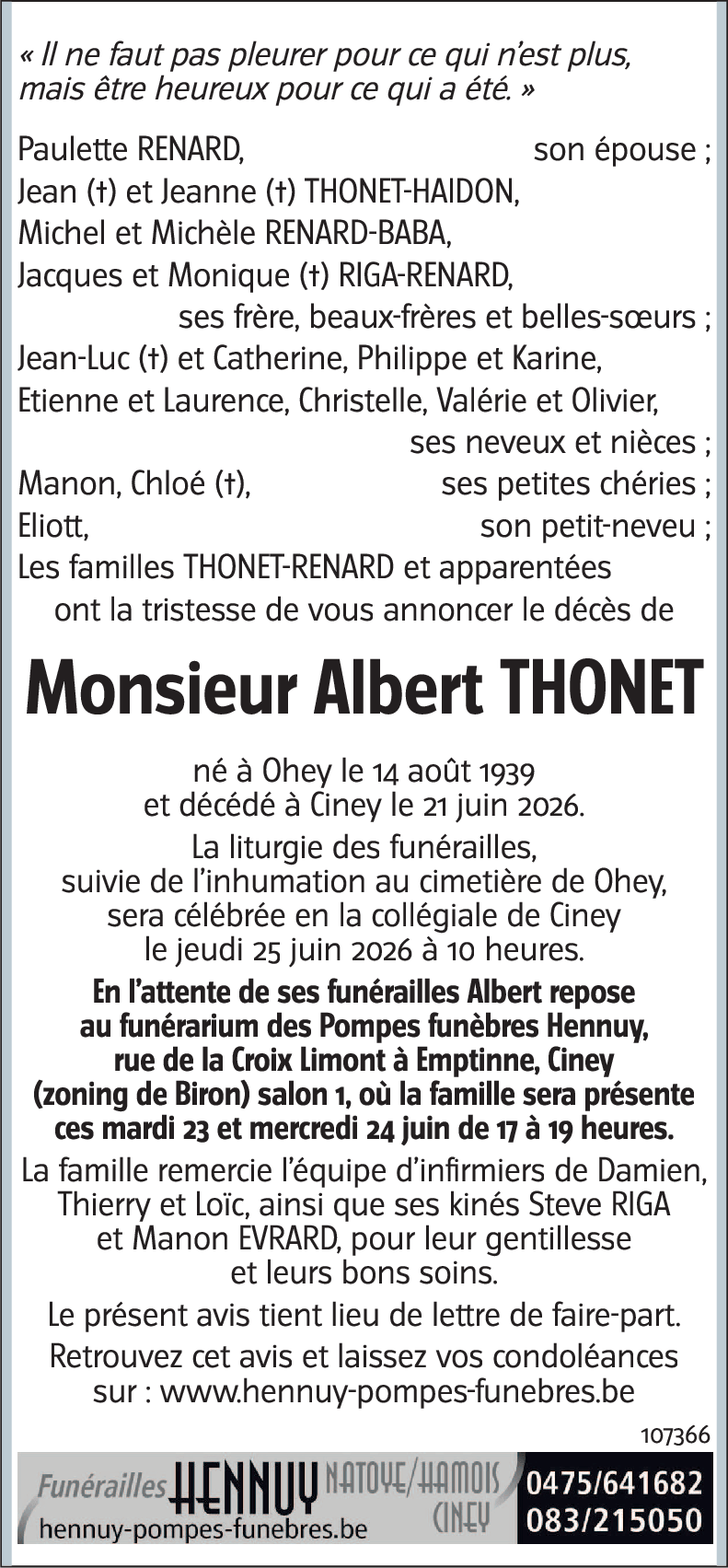 Albert THONET