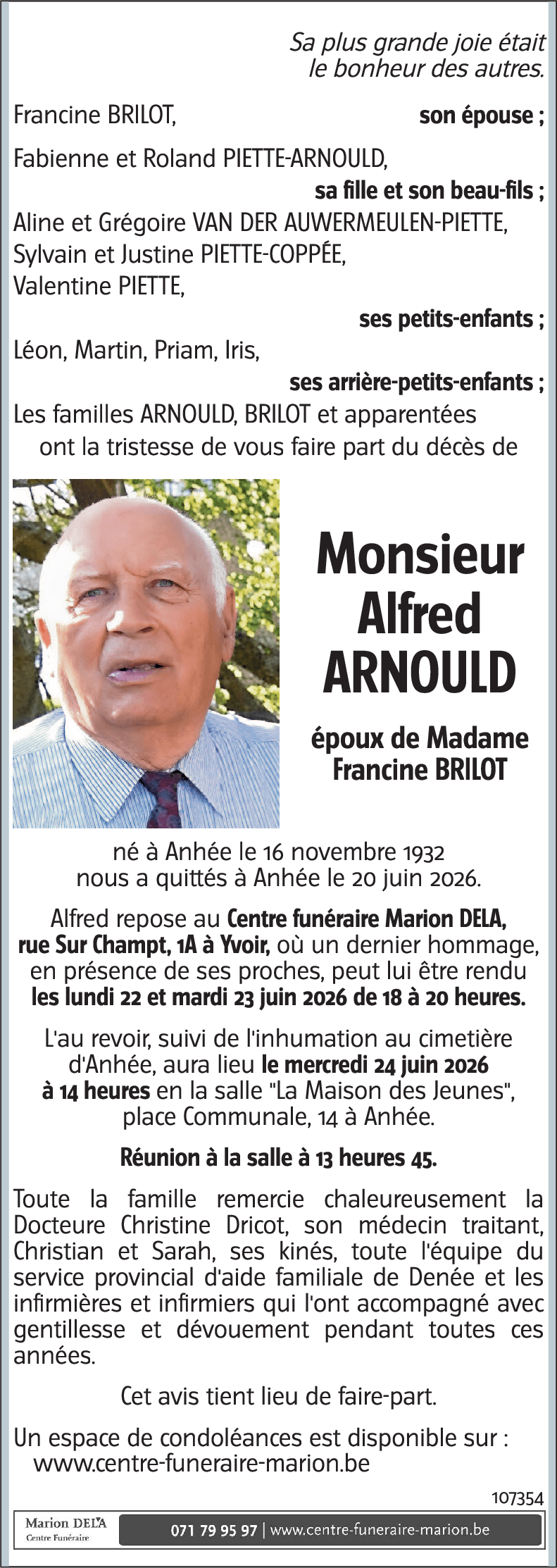 Alfred ARNOULD