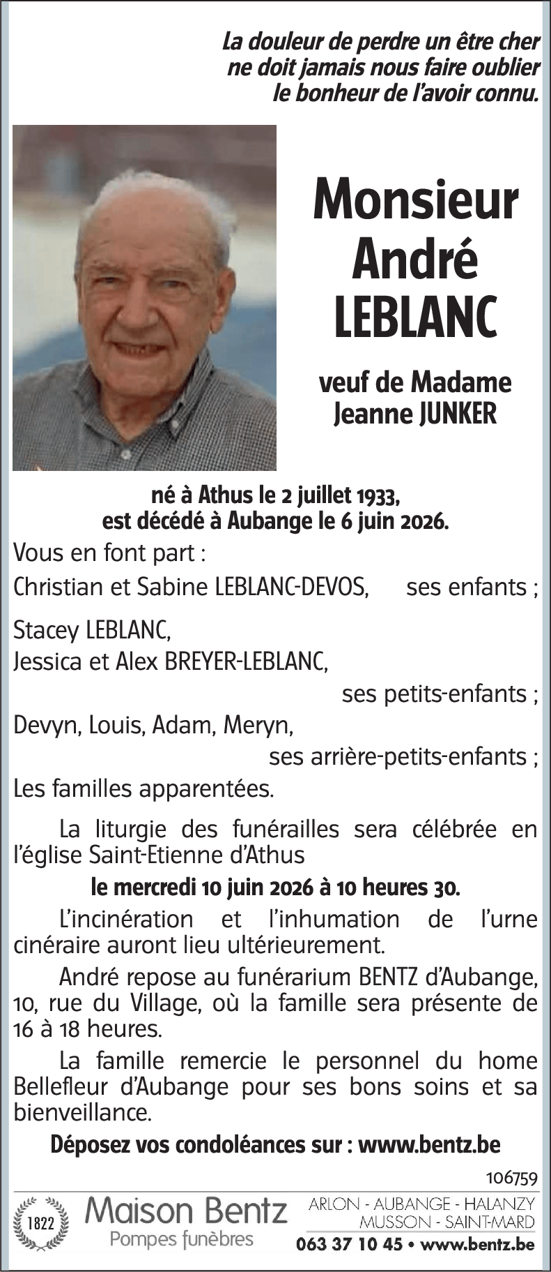 André LEBLANC
