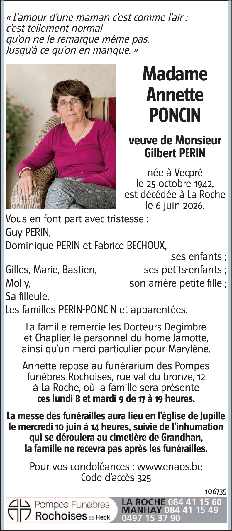 Annette PONCIN
