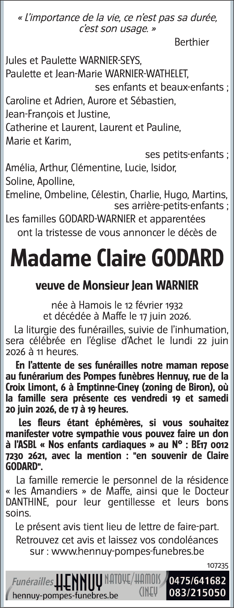Claire GODARD