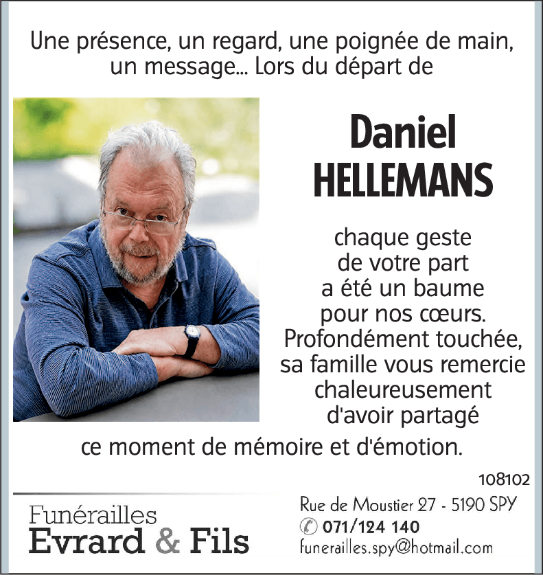 Daniel HELLEMANS