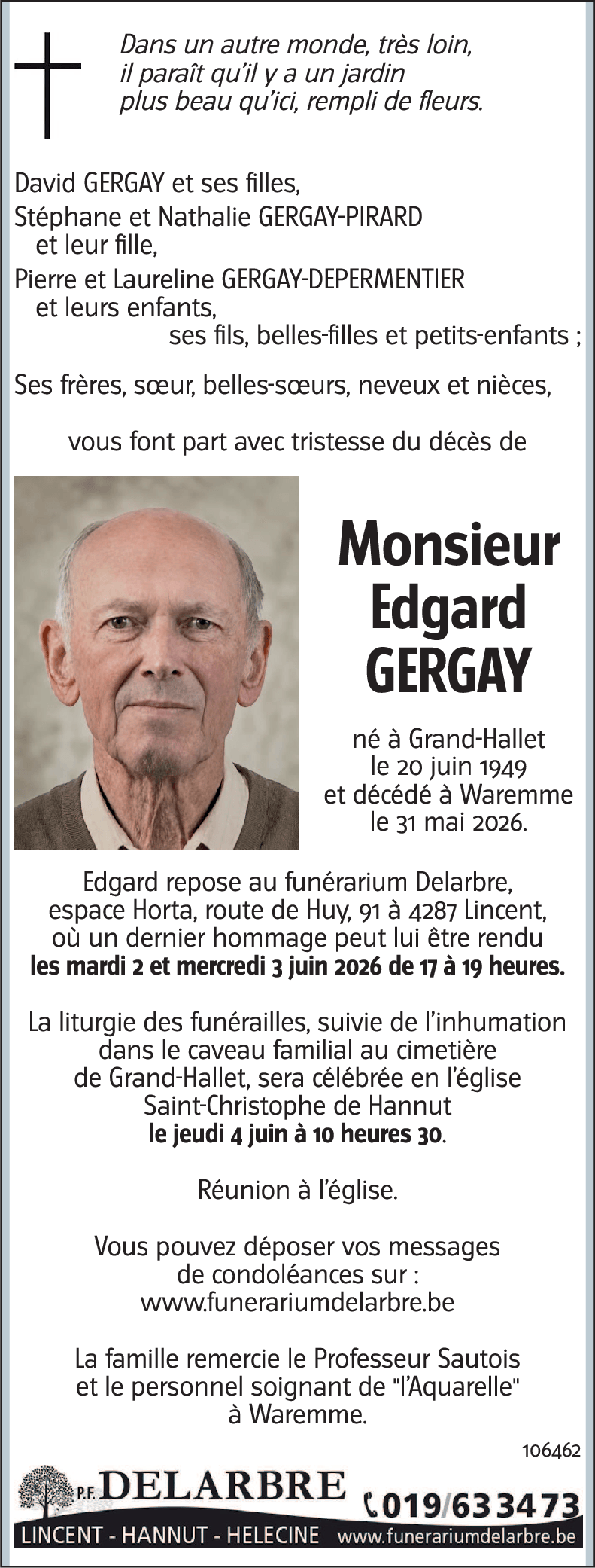 Edgard GERGAY