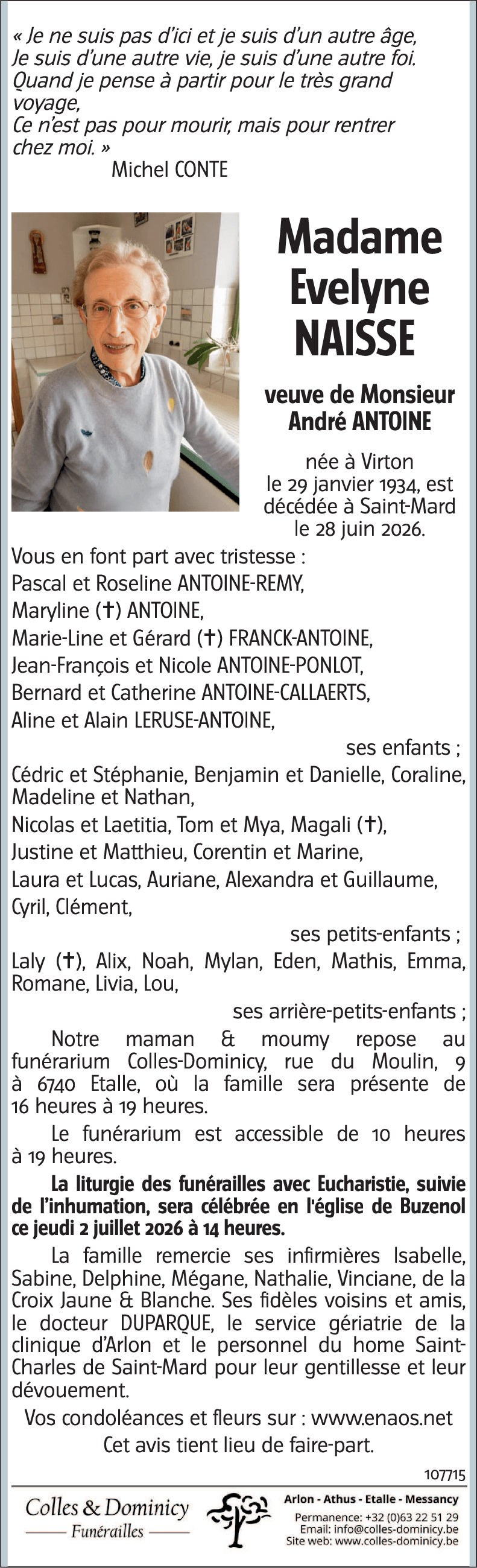 Evelyne NAISSE