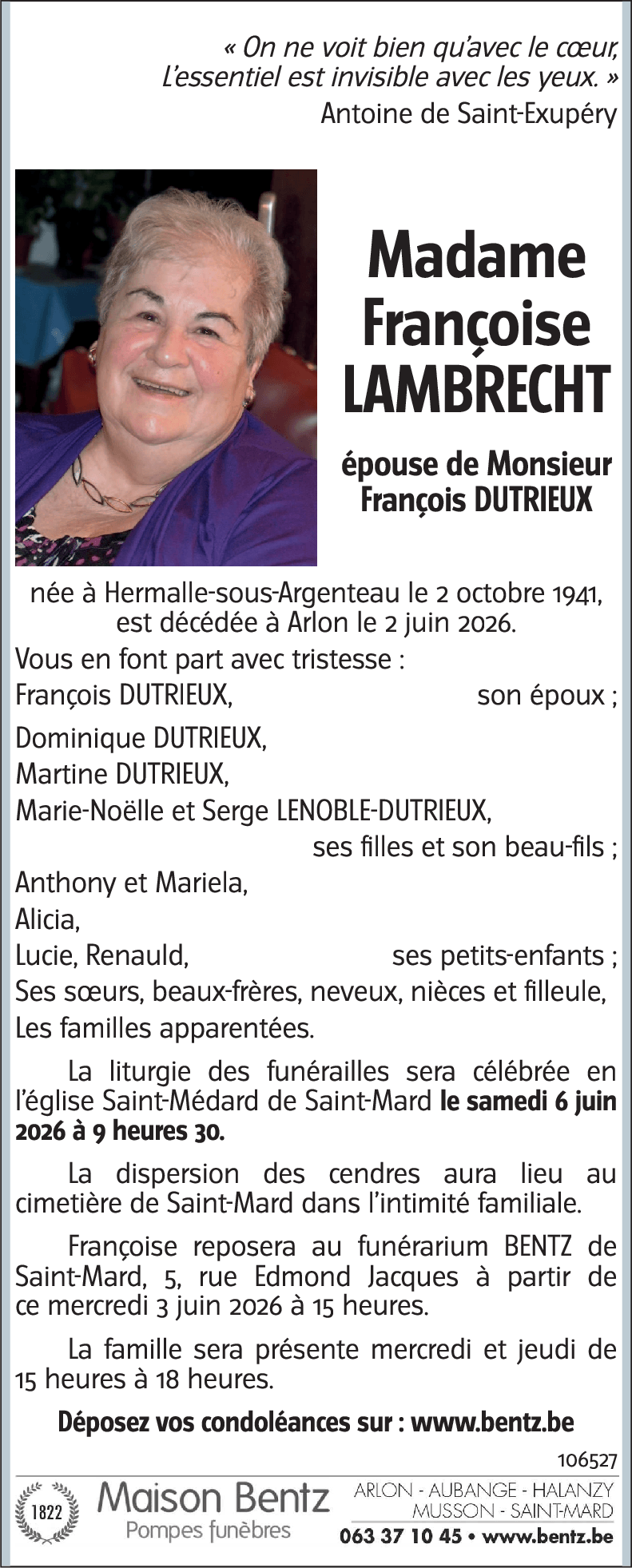 Françoise LAMBRECHT