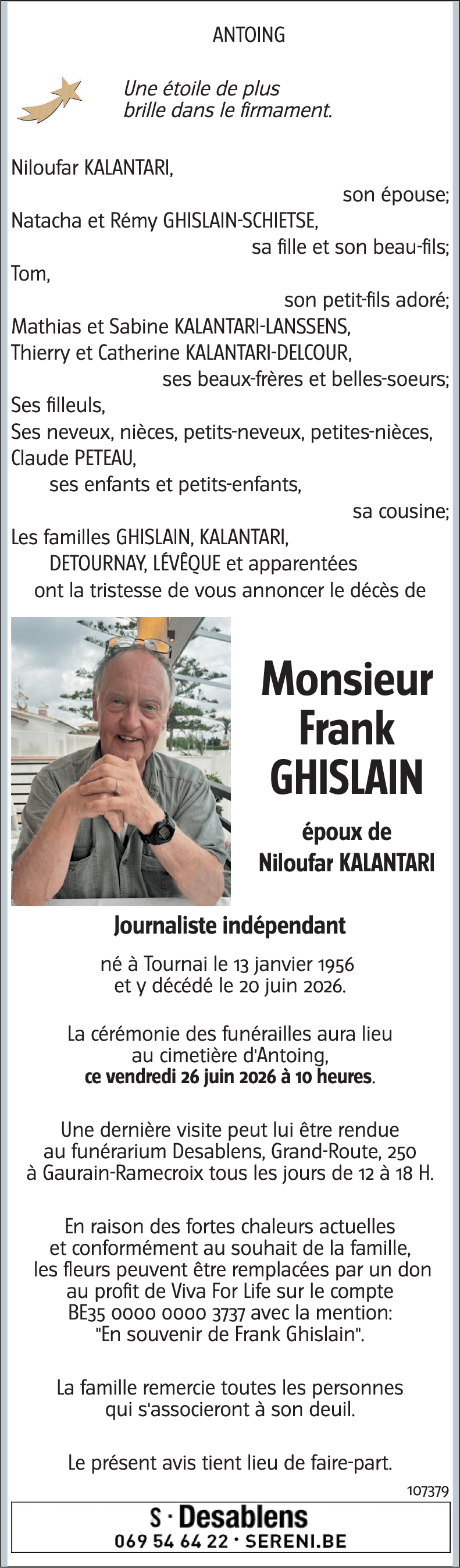 Frank GHISLAIN