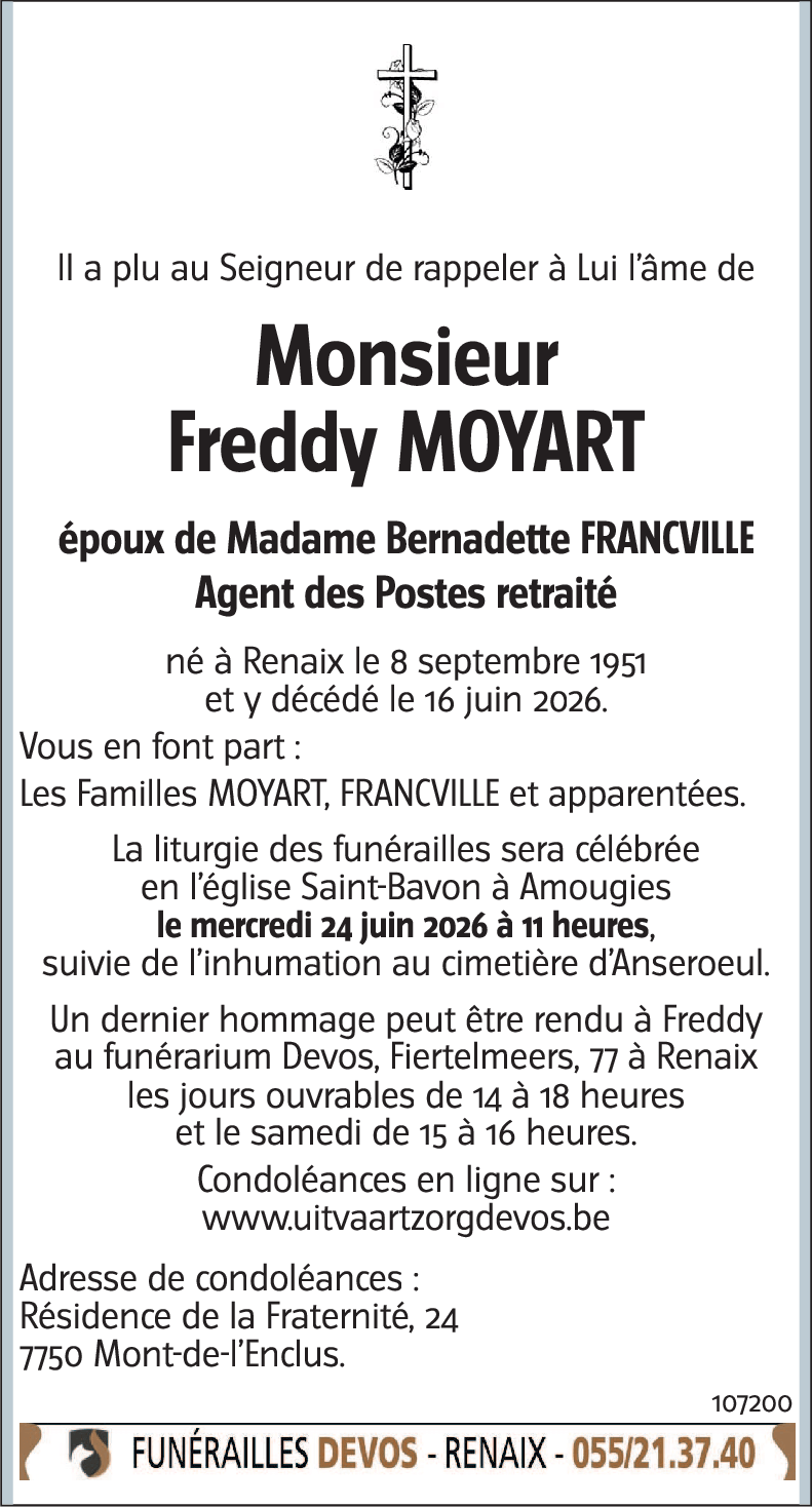 Freddy MOYART