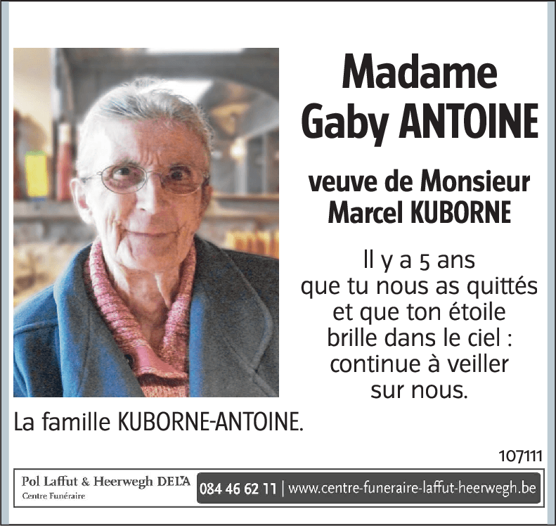 Gaby ANTOINE