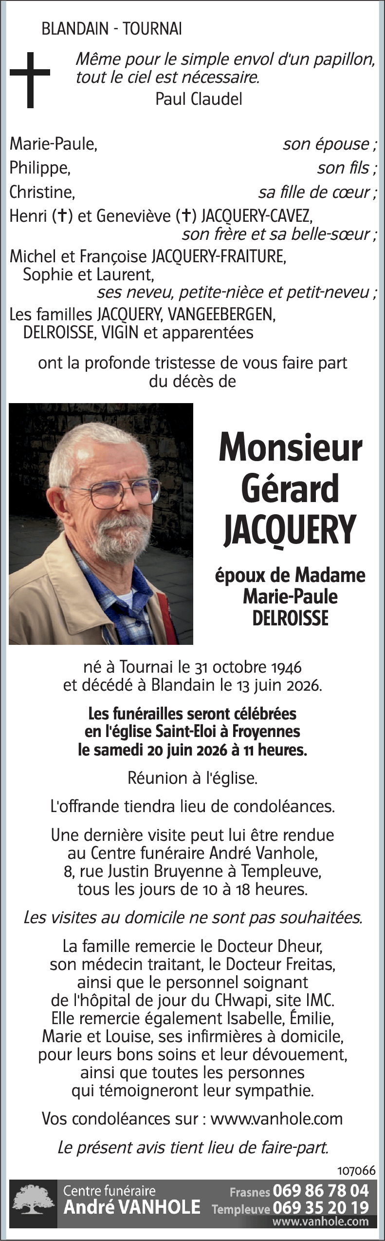 Gérard JACQUERY
