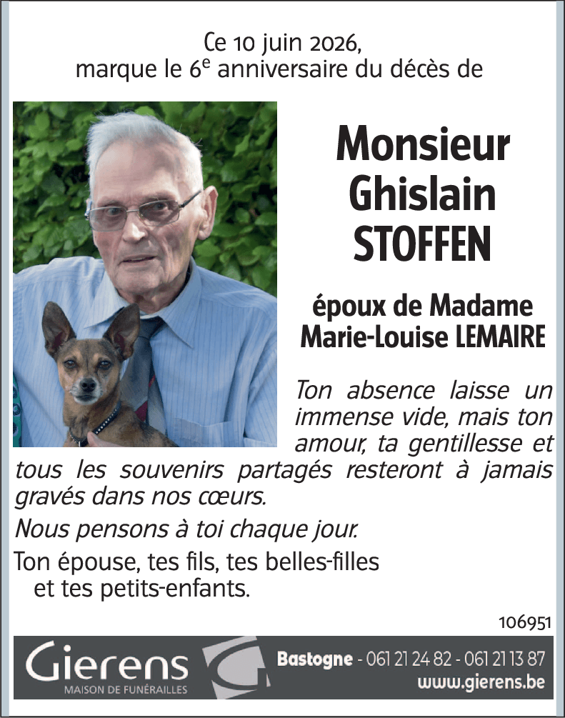 Ghislain STOFFEN
