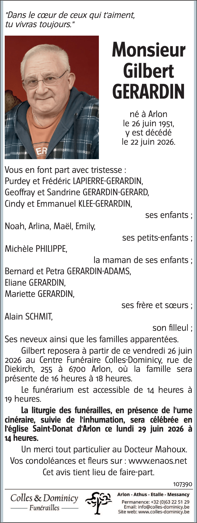 Gilbert GERARDIN