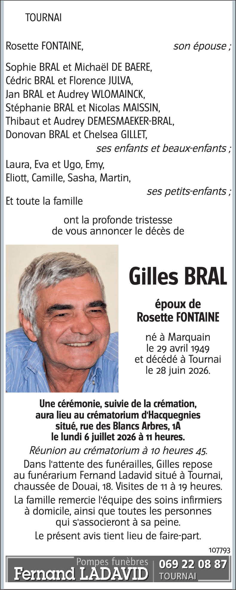 Gilles BRAL
