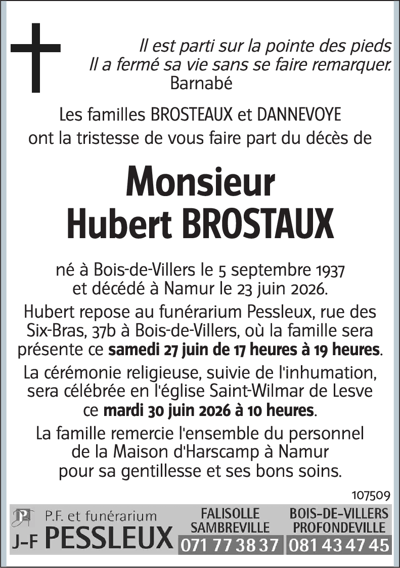Hubert BROSTAUX