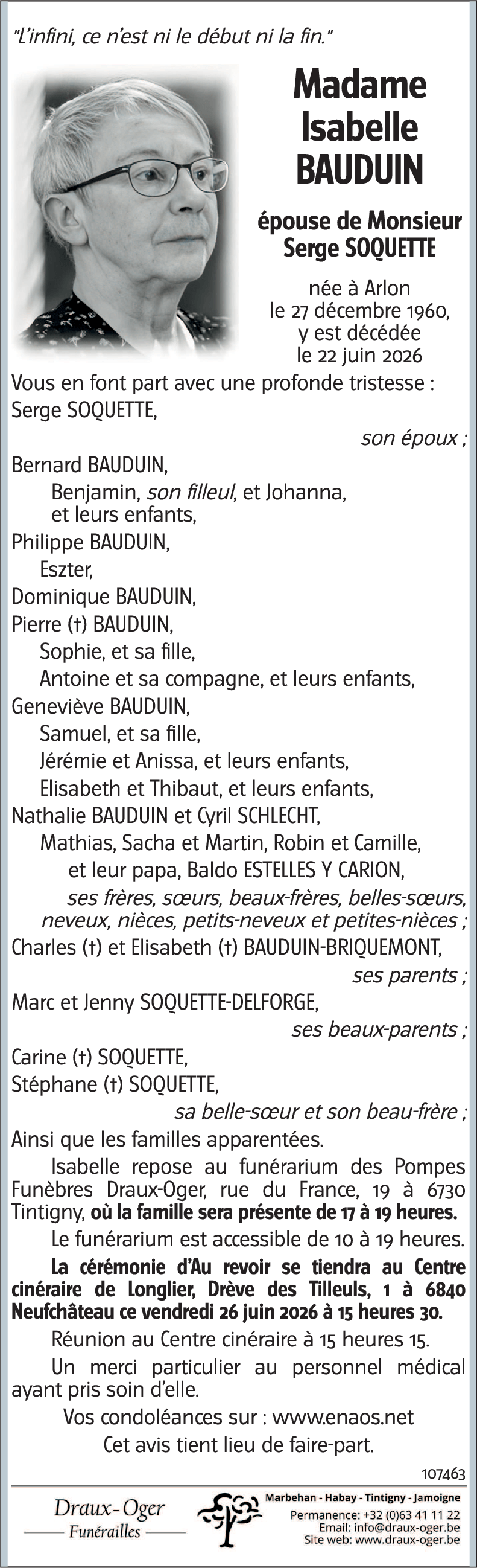 Isabelle BAUDOIN