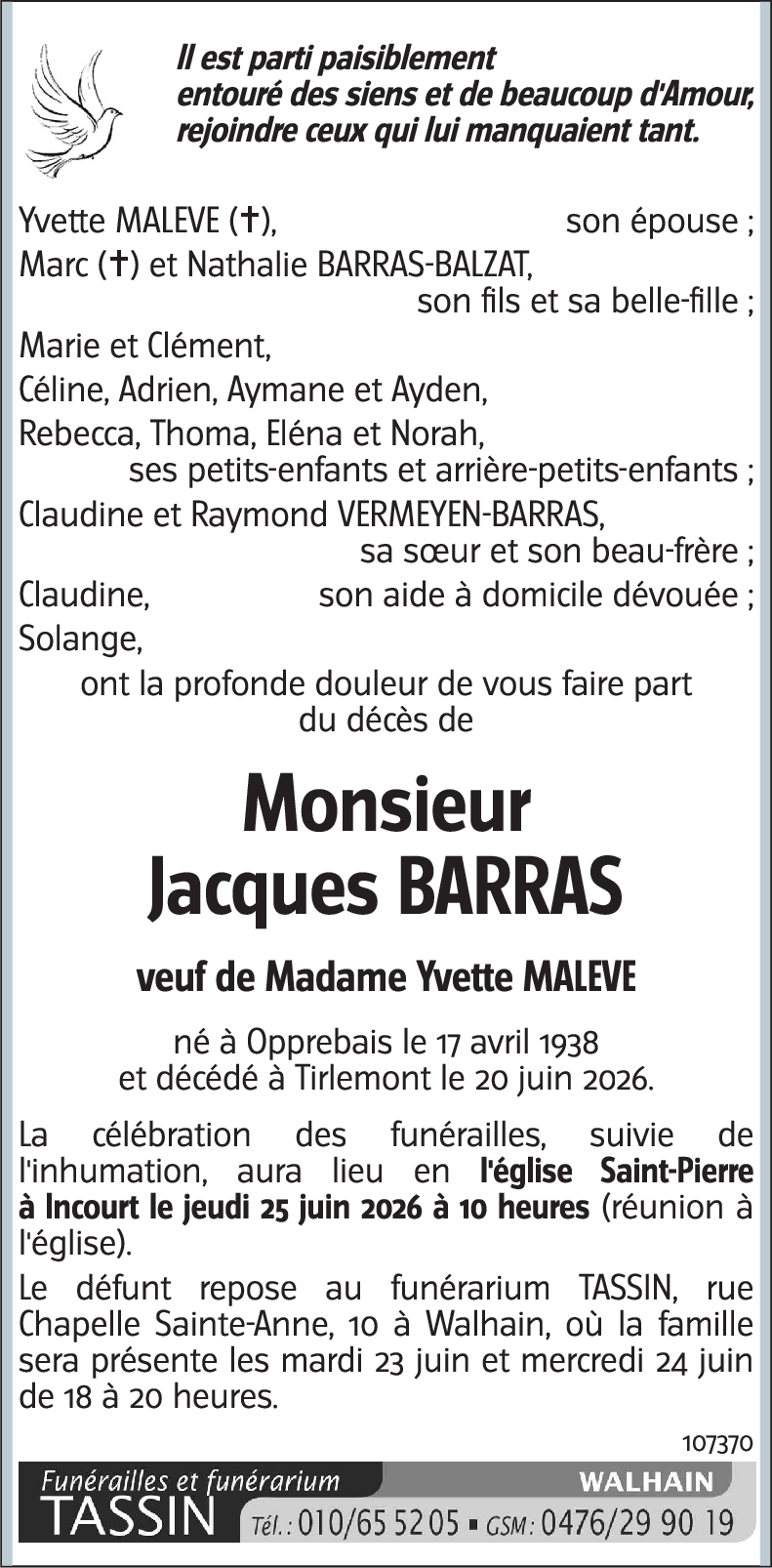Jacques BARRAS
