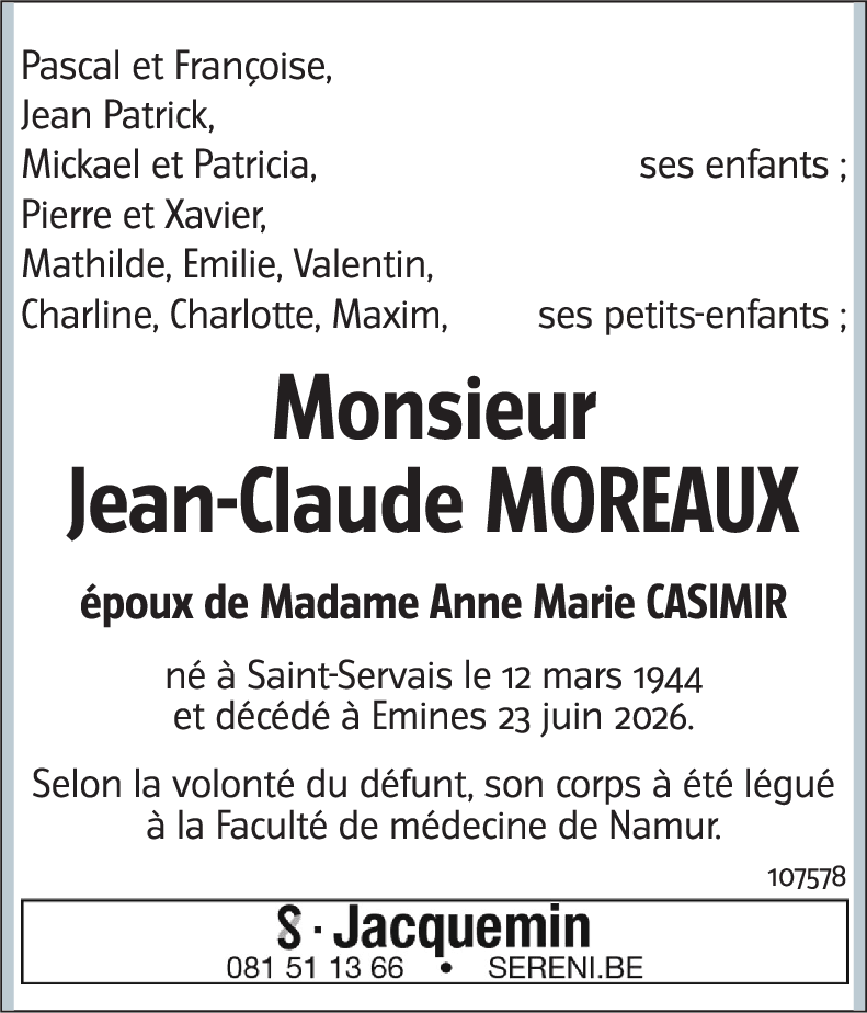 Jean-Claude Moreaux