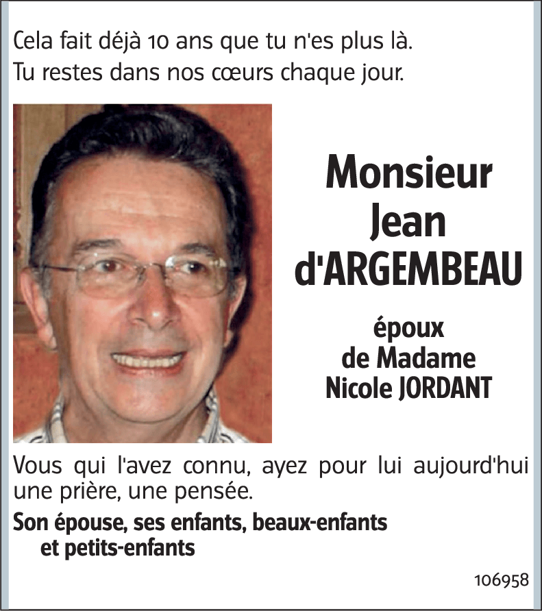 Jean d'ARGEMBEAU