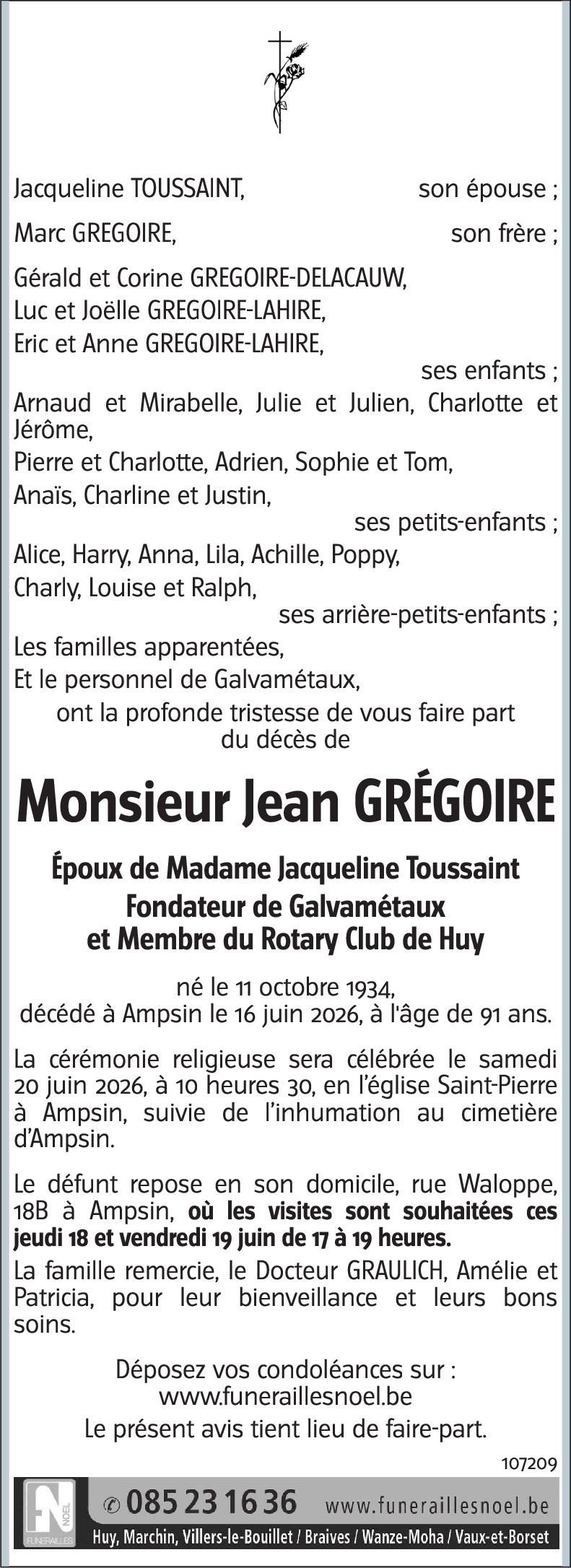 Jean GREGOIRE