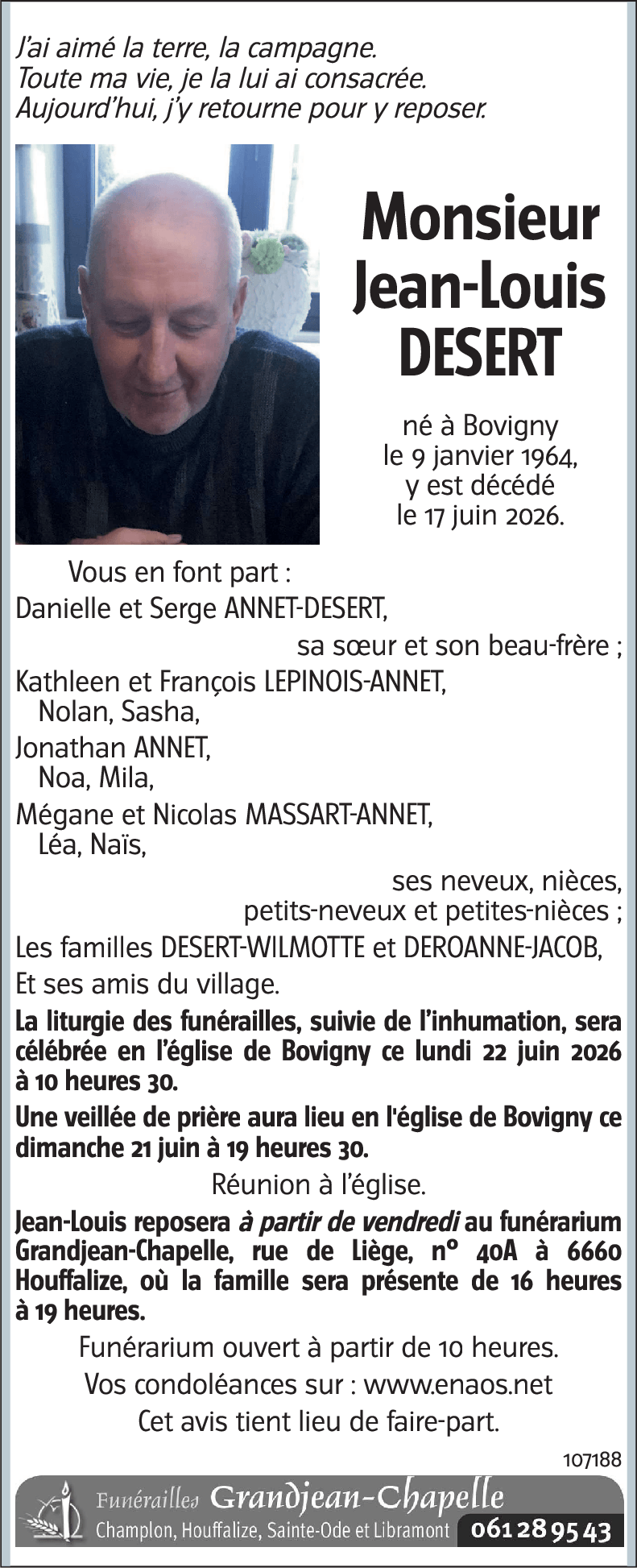Jean-Louis DESERT