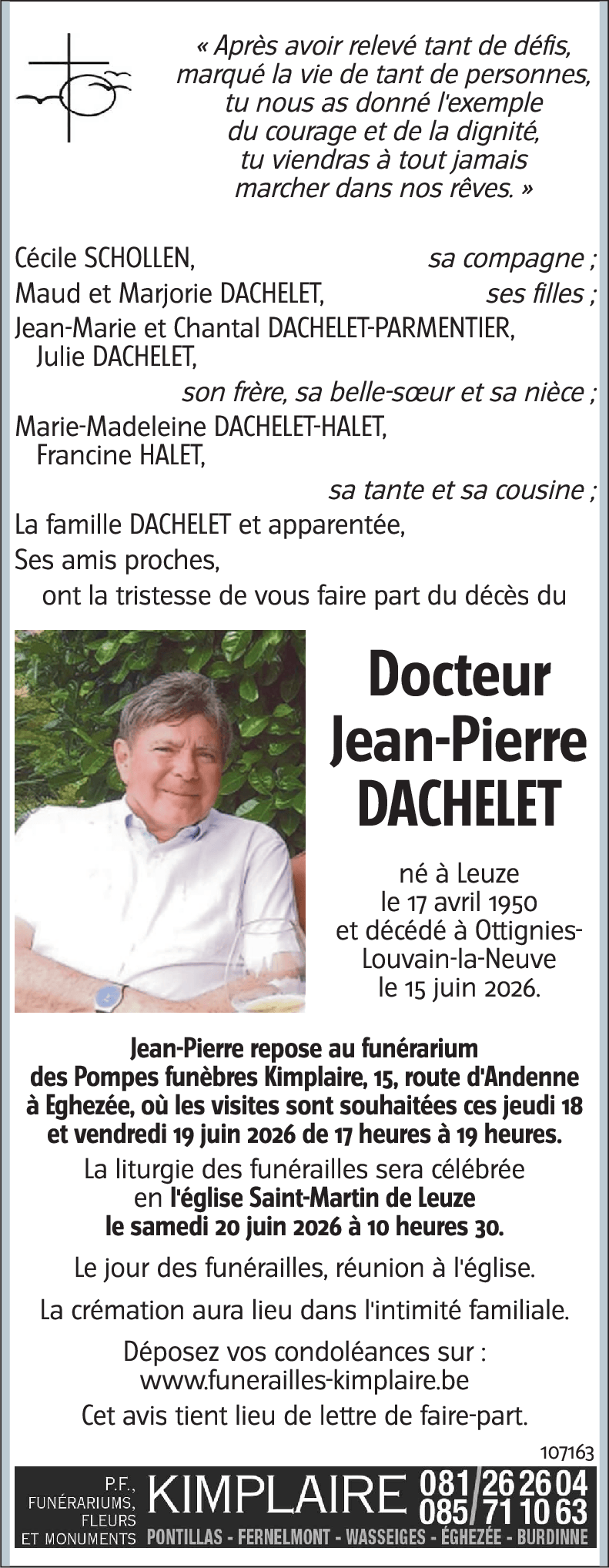 Jean-Pierre DACHELET