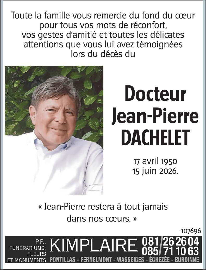 Jean-Pierre DACHELET