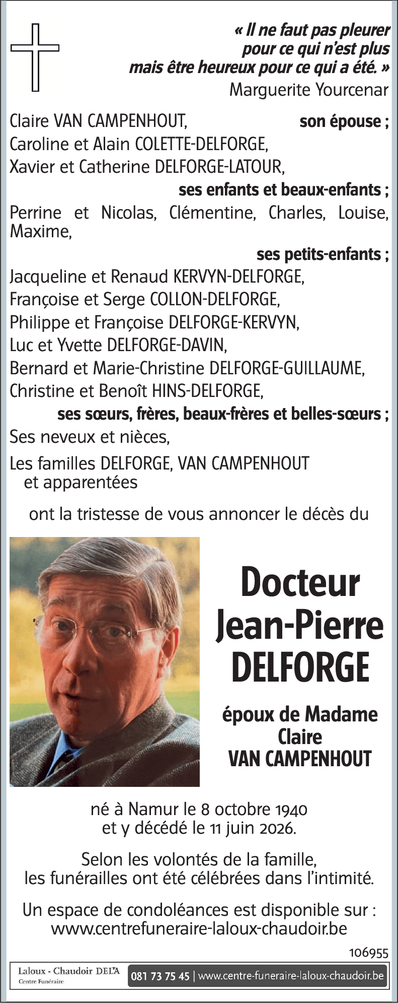 Jean-Pierre DELFORGE