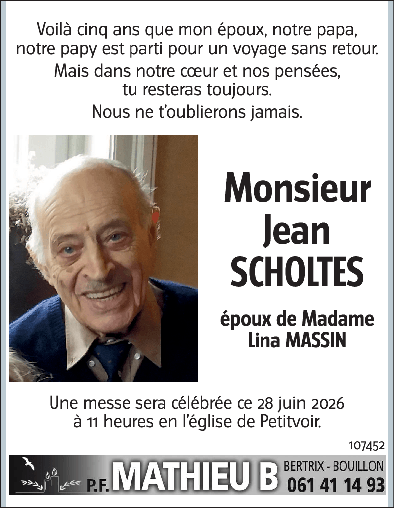 Jean SCHOLTES