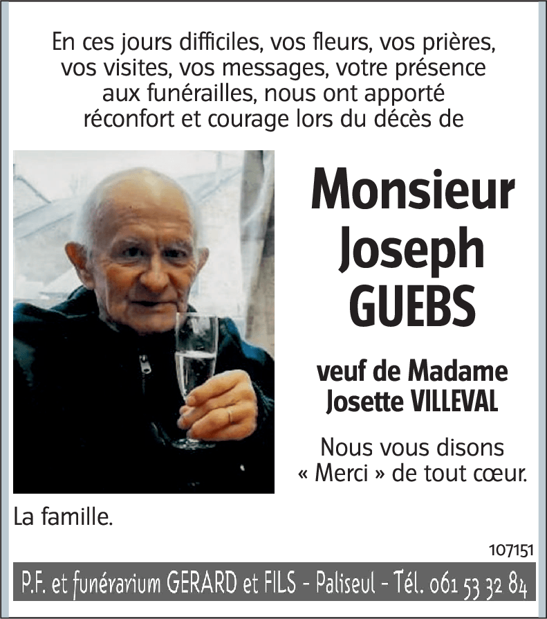 Joseph GUEBS