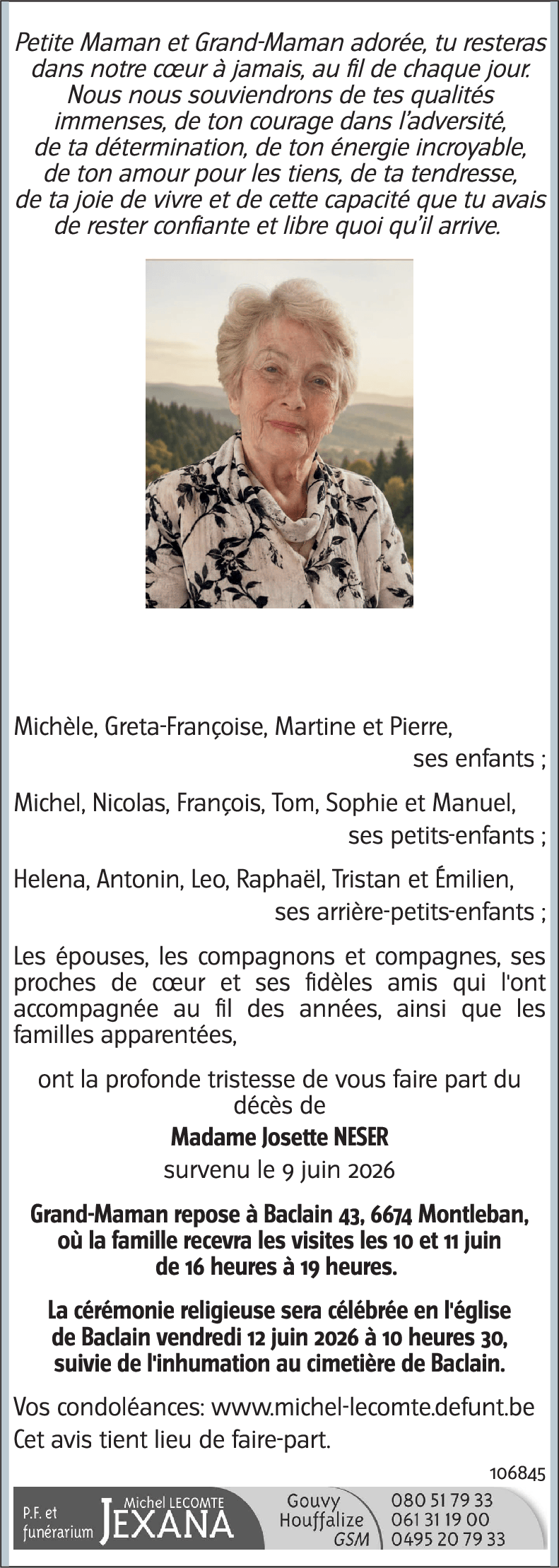 Josette Néser