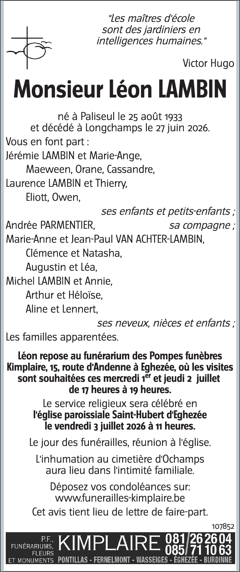 Léon LAMBIN