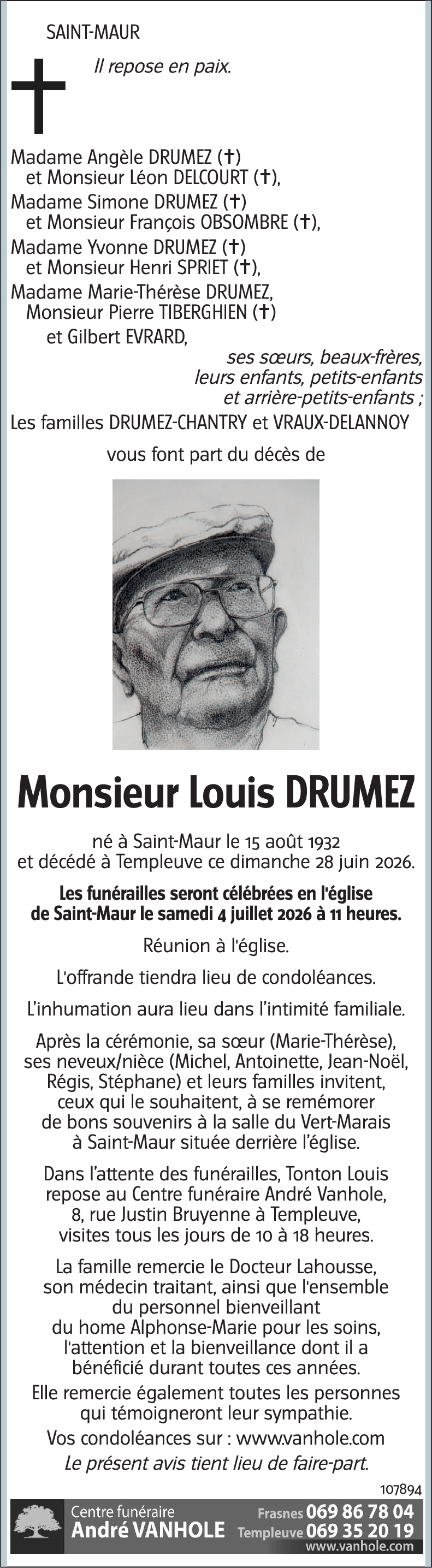Louis DRUMEZ