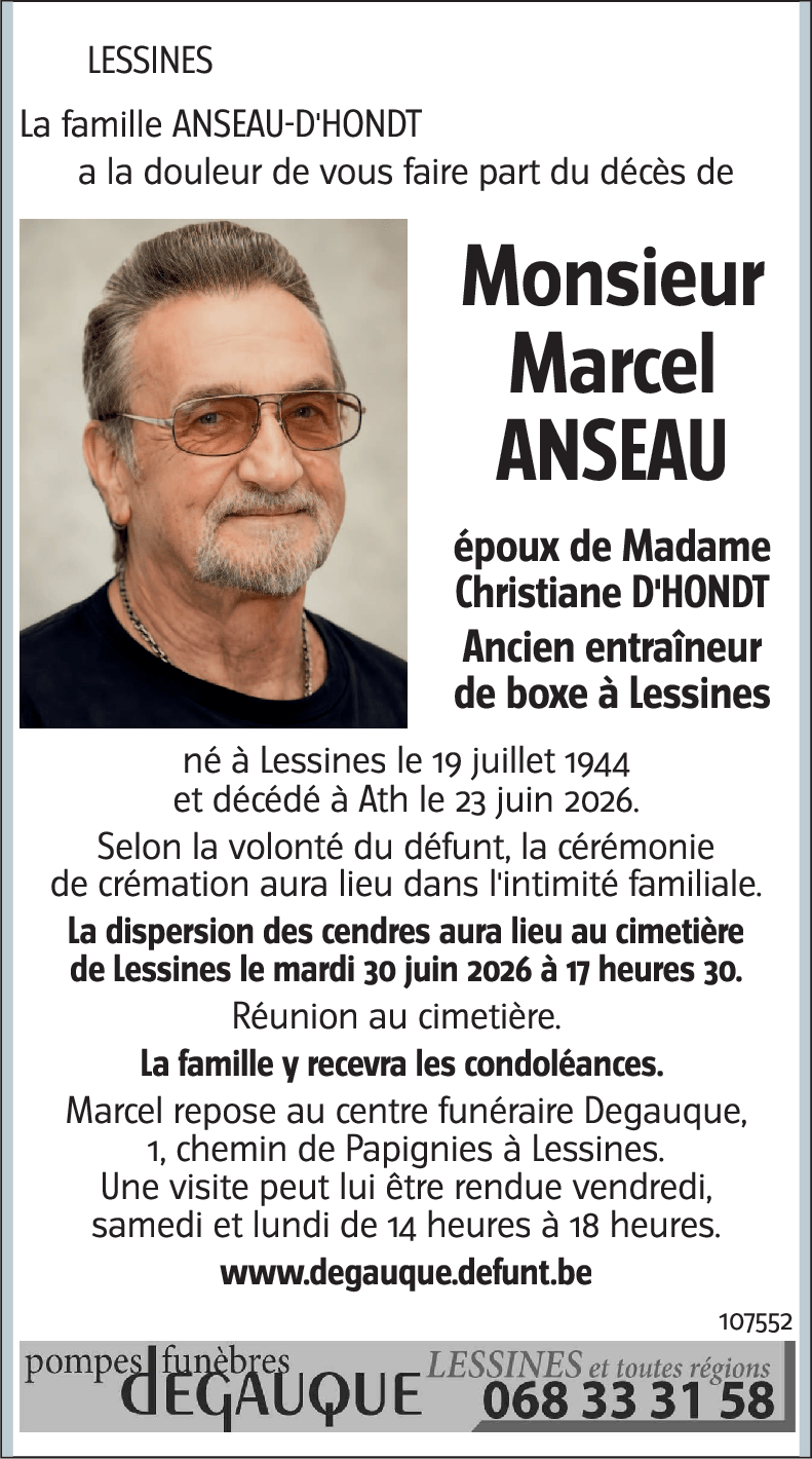 Marcel ANSEAU