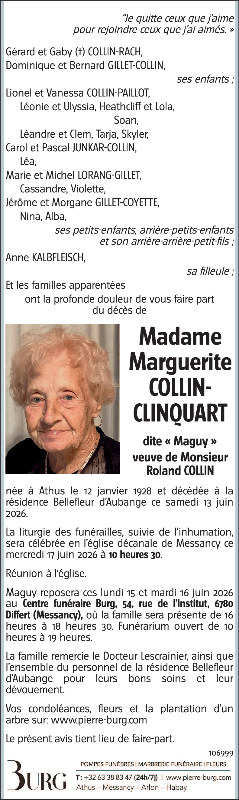 Marguerite CLINQUART