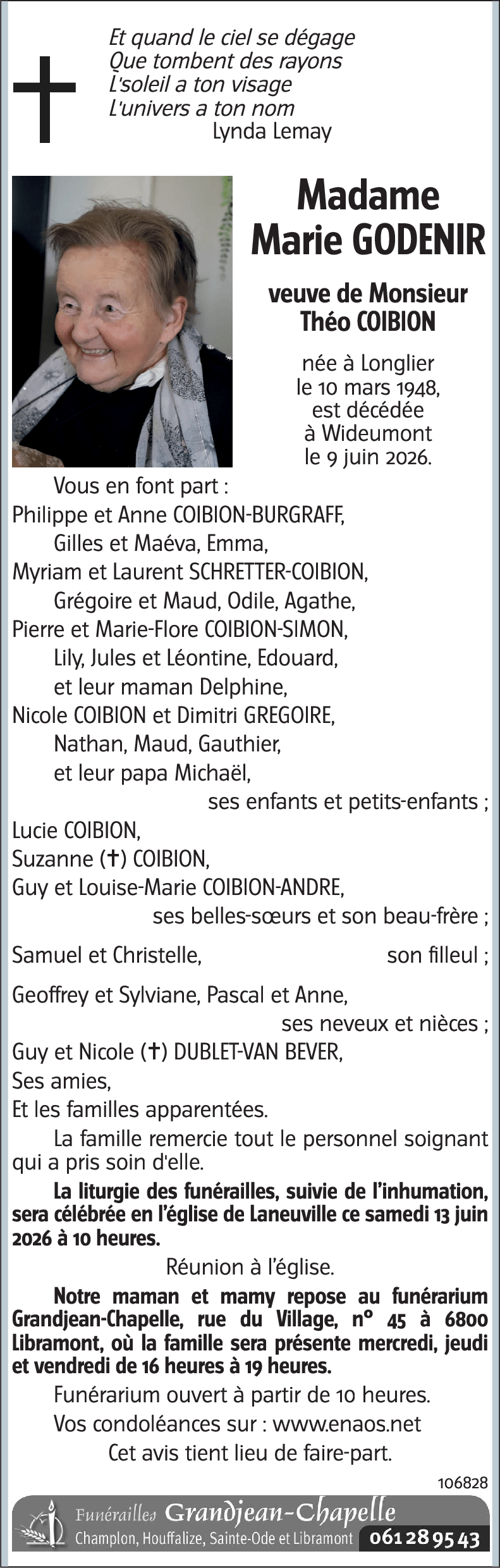 Marie GODENIR