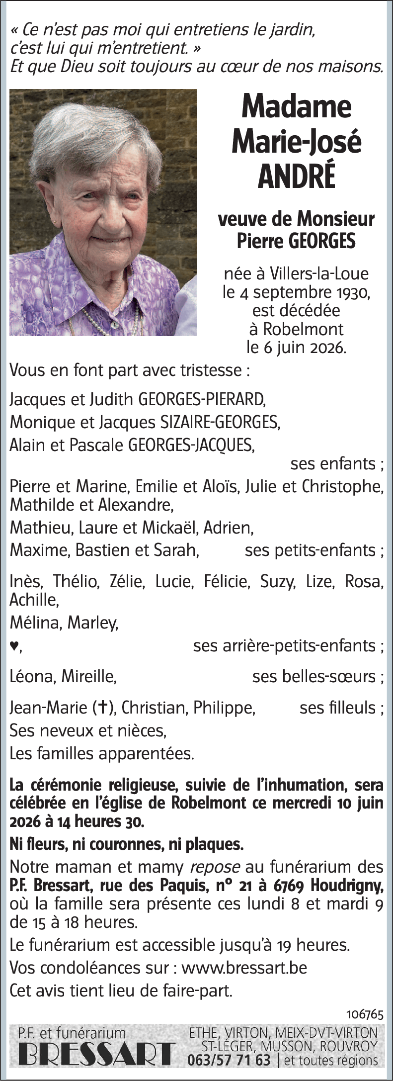 Marie-José ANDRÉ