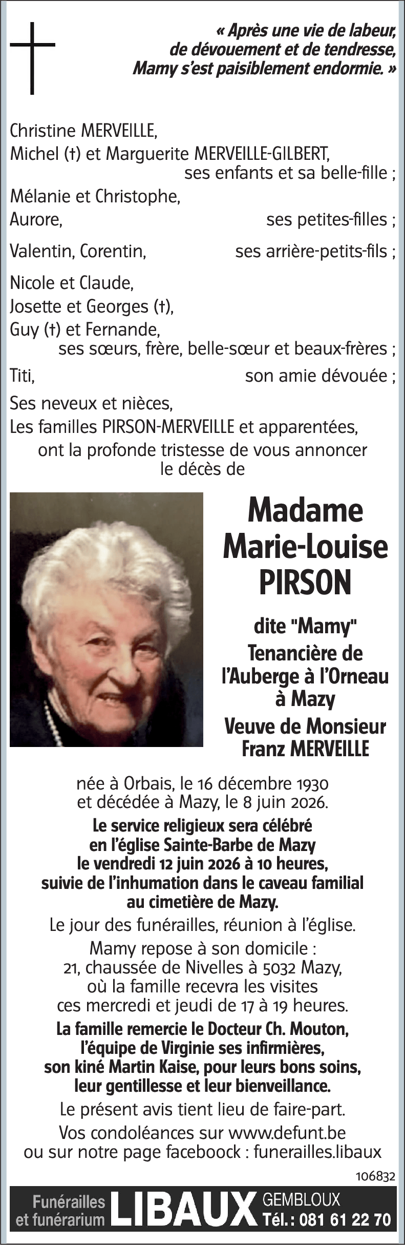 Marie-Louise PIRSON